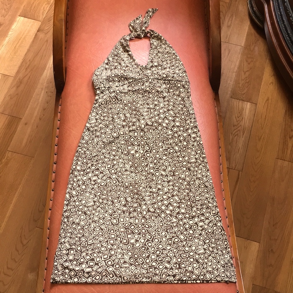 BCBG MaxAzria Essentials Halter Dress